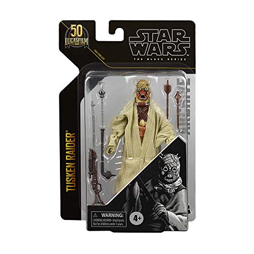 Star Wars The Black Series Archive Collection - Tusken Raider - Figura a Escala de 15 cm de Star Wars: Una Nueva Esperanza - Figura del 50.º Aniversario de Lucasfilm