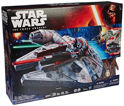 STAR WARS The Force Awakens Battle Action Millennium Falcon