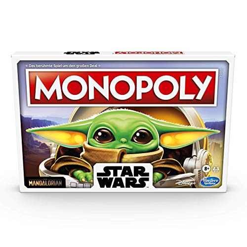 Star Wars The Mandalorian - Monopoly - The Child Unisex Juego de Mesa Standard, Plastico,