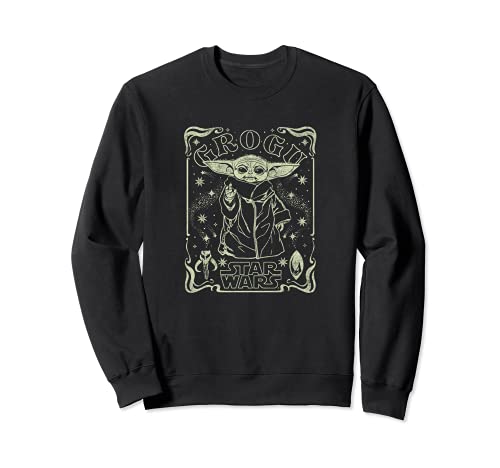 Star Wars: The Mandalorian Starry Grogu Tarot Style Sudadera