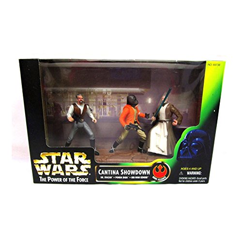 Star Wars – The Power of the Force 69738 – Cantina Showdown 3 Figure Set