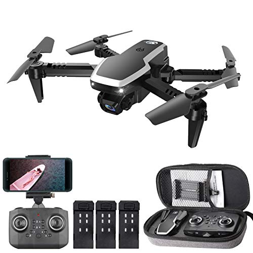 Staright CSJ S171 Pro RC Drone con cámara Mini Drone Quadcopter Plegable para niños con función Trayectoria Vuelo Modo sin Cabeza Vuelo 3D Auto Hover One Key Despegue Aterrizaje One Key Return