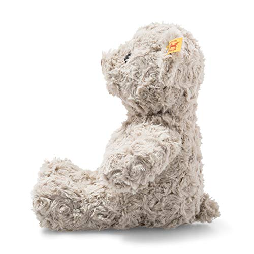 Steiff 113420 Soft Cuddly Friends Honey - Oso de Peluche (28 cm), Color Gris