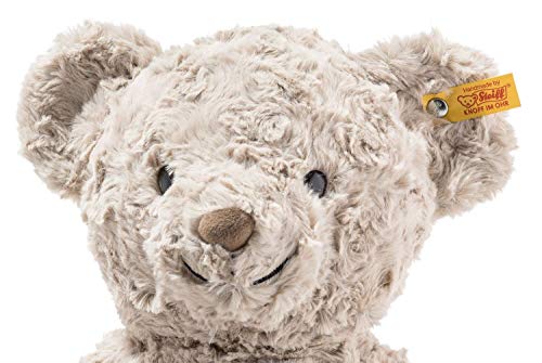 Steiff 113437 Soft Cuddly Friends Honey - Oso de Peluche (38 cm), Color Gris