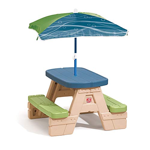 Step 2 - Mesa picnic con sombrilla Sit & Play (ColorBaby 85308)