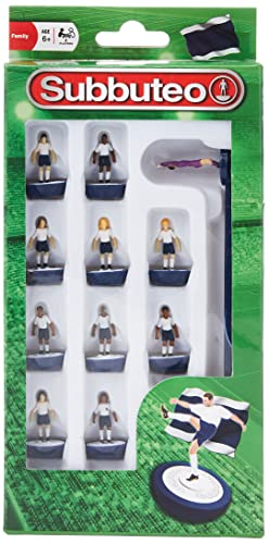 Subbuteo 3455 - Futbolín, Color Blanco y Azul