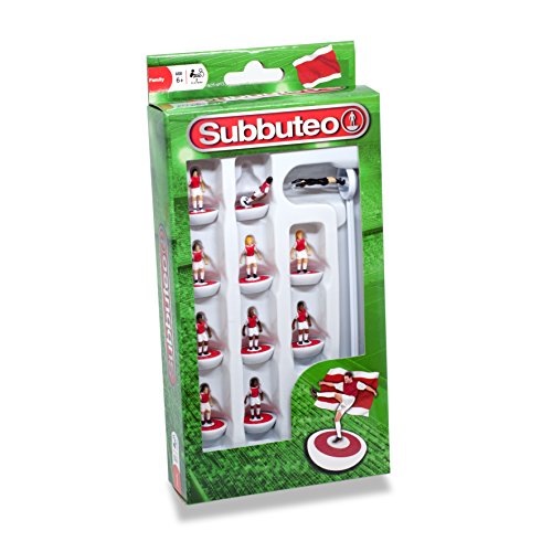 Subbuteo- Fútbol de Mesa, Color Rojo/Blanco (3445)