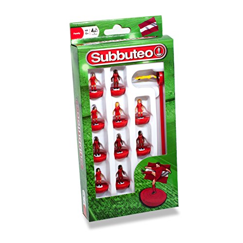 Subbuteo- Fútbol de Mesa, Color Rosso (Paul Lamond Games 3435)