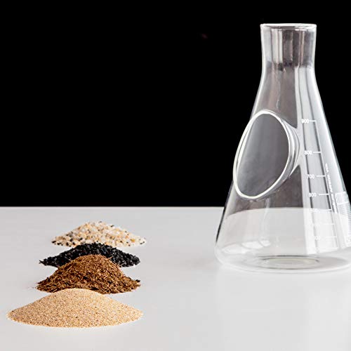 SUCK UK Chemistry Terrarium Kit Terrario de Laboratorio, Claro, 22.5x12x12 cm