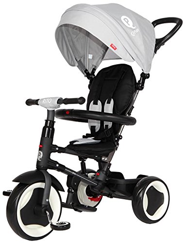 Sun Baby J01.013.1.4 Triciclo Qplay Rito-Gris, Multicolor