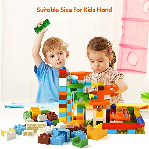 Sunshine20 Construcción Mármol Run Run Maze Balls Track Building Blocks Big Tamaño De Tamaño Educativo, Juguetes Intelectuales