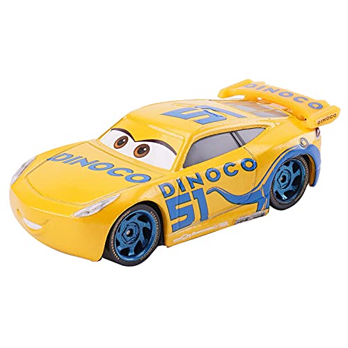 SuoSuo LZWJD Pixar Cars 2 3 Cars Colección Lightning Mcqueen Jackson Storm Ramírez 1: 55 Diecast Metal Aleoy Toy Model Model Gift Gift (Color : Cruz Ramirez 1.0)