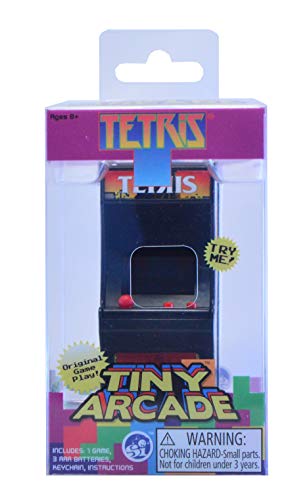 Super Impulse Pac-Man Llavero Tiny Arcade Tetris, multicolor (382)