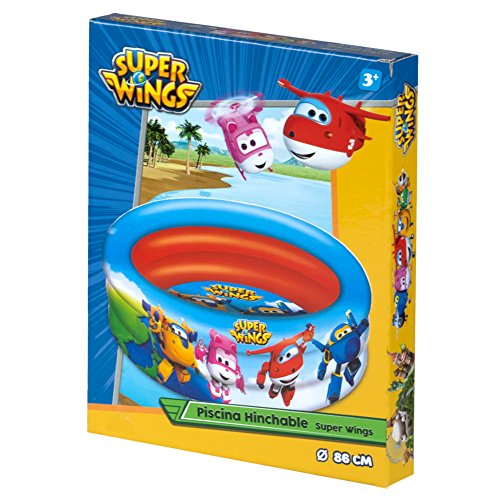 Super Wings - Piscina 3 aros, 86 cm diámetro (77033)