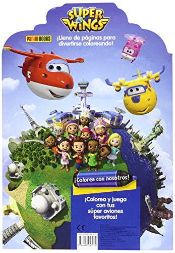 Super Wings. ¡Siempre Cumplimos! Colorea Con Jett