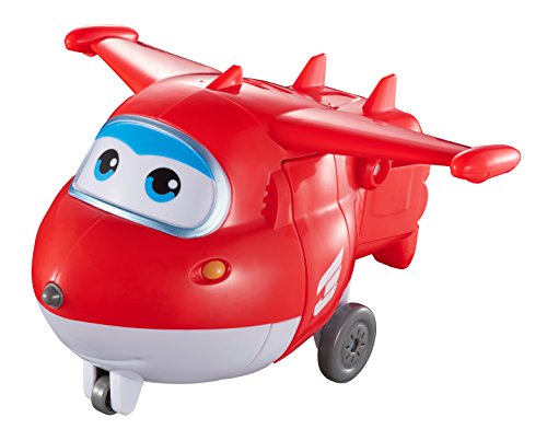 Super Wings- Superwings Record'N'Talk Jett – Figura transformable Registro & Habla (Auldey YW711410)