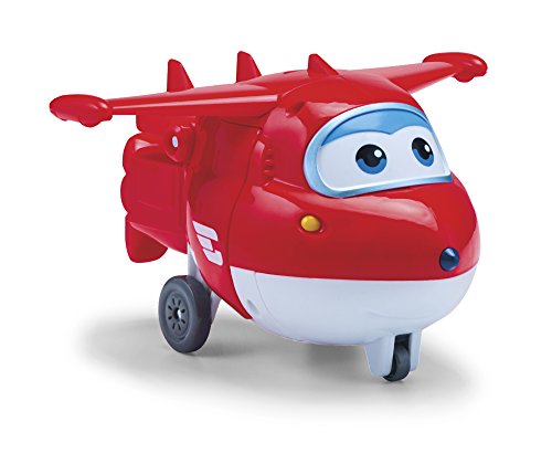 Super Wings- Superwings Record'N'Talk Jett – Figura transformable Registro & Habla (Auldey YW711410)