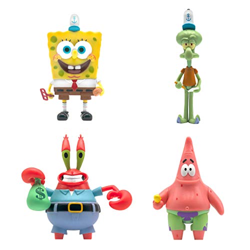 Super7 Bob Esponja SquarePants - Krusty Krab Meal NYCC Figura 4-Pack