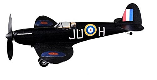 Supermarine Spitfire Nightfighter complete vintage model rubber-powered balsa wood aircraft kit that really flies! by Vintage Model Co.