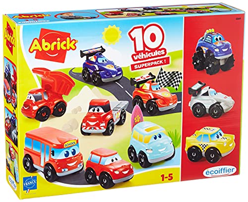 Superpack 10 coches de Abrick (Ecoiffier 32690)