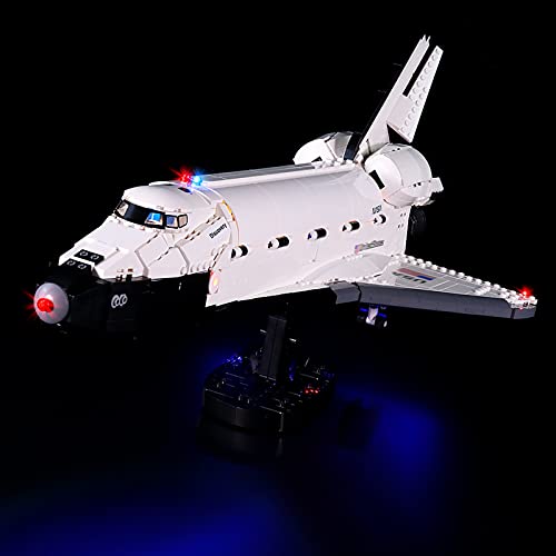 SWDZ Kit de iluminación LED para LEGO NASA Space Shuttle Discovery 10283, juego de luces de decoración para LEGO 10283 (no incluye modelo LEGO)