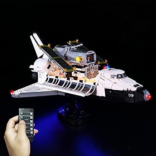 SWDZ Kit de iluminación LED para LEGO NASA Space Shuttle Discovery 10283, juego de luces de decoración para LEGO 10283 (no incluye modelo LEGO)