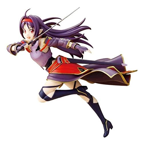 Sword Art Online Anime Action Figura Konno Yuuki Figuras de PVC de PVC Coleccionable Modelo Estatua Toys Osktop Ornamentos