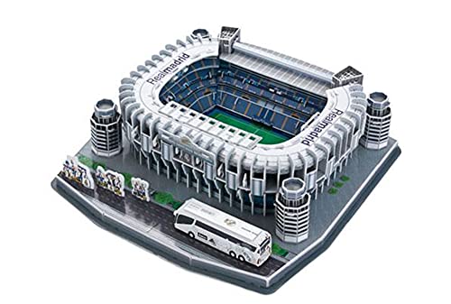 SY-Home Rompecabezas 3D del Estadio Santiago Bernabéu, Productos Hechos A Mano De Bricolaje 3D Rompecabezas Juguetes Rompecabezas