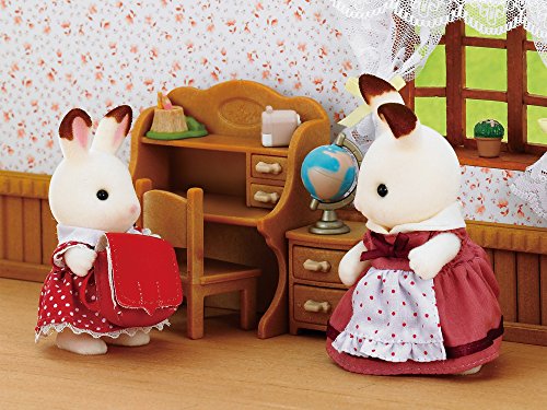 Sylvanian Families - 5016 - Set de escritorio Freya Conejo Chocolate