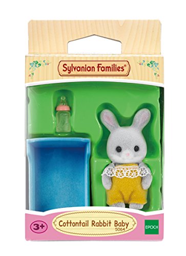 Sylvanian Families - 5064 - Bebé Conejo Colita de Algodón