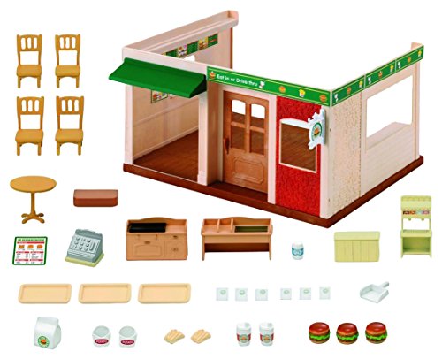 Sylvanian Families 5271 - Set de Restaurante de Hamburguesa