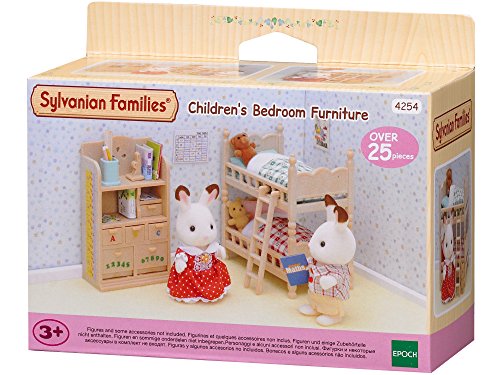 SYLVANIAN FAMILIES 5303 Casa De Campo + 4254 Muebles Habitación Niños