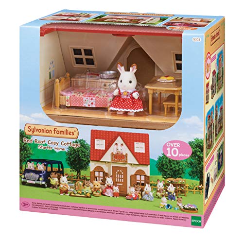 SYLVANIAN FAMILIES 5303 Casa De Campo + 4254 Muebles Habitación Niños