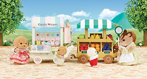 Sylvanian Families- Candy Wagon Mini Muñecas y Accesorios, Multicolor (Epoch para Imaginar 5266) , color/modelo surtido