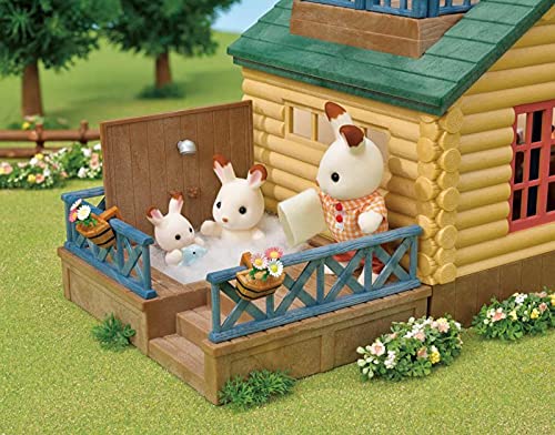 SYLVANIAN FAMILIES Juego de Regalo de cabaña de Troncos