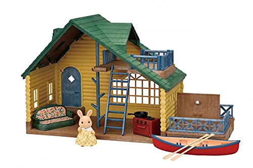 SYLVANIAN FAMILIES Juego de Regalo de cabaña de Troncos