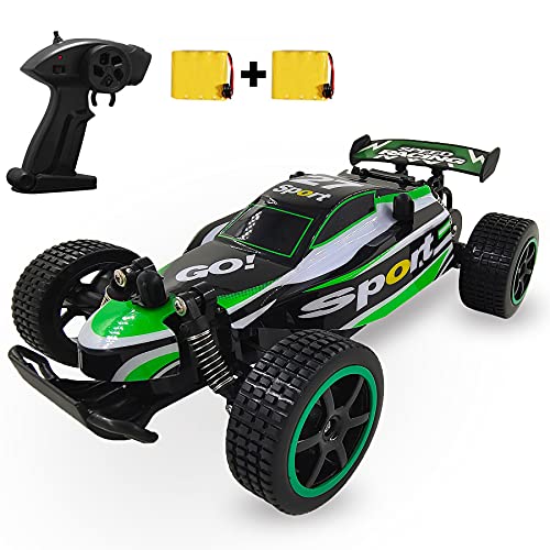 SZJJX RC Cars Coche de Control Remoto de Alta Velocidad 1/20 2,4 GHz Fast Racing Drifting Buggy Hobby 2WD Vehículo de Coche eléctrico para niños y niñas