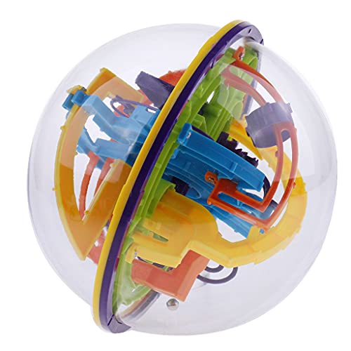 T TOOYFUL 158 Niveles Laberinto Puzzle Ball 3D Laberinto Rompecabezas Esfera Niños Juguetes Divertidos