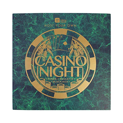 Talking Tables Casino-V2 Host Your Own Casion Night, Plástico