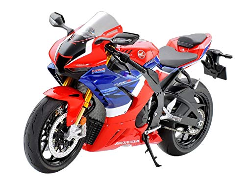 Tamiya 1:12 Honda CBR 1000-RR-R Fireblade SP-réplica Fiel, plástico, Hobby, encolado, Kit de modelismo, Montaje, sin Pintar, Color Rojo (14138)