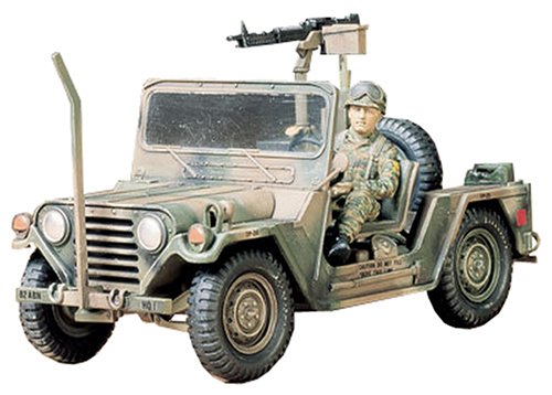 Tamiya 35123 - Maqueta Para Montar, Vehículo Militar Ford M151 A2 MUTT Norteamericano Escala 1/35