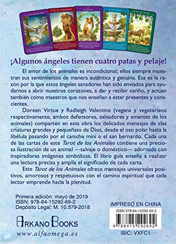 Tarot de los animales. Libro y 78 cartas