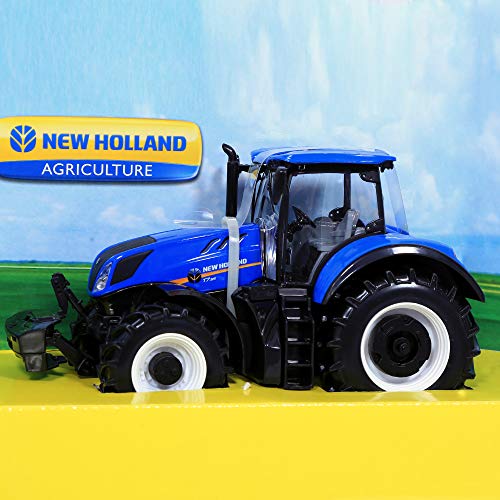 Tavitoys, Bburago 1/32 Farm Tractor New Holland T 7.315 (18-44066), Multicolor (1)