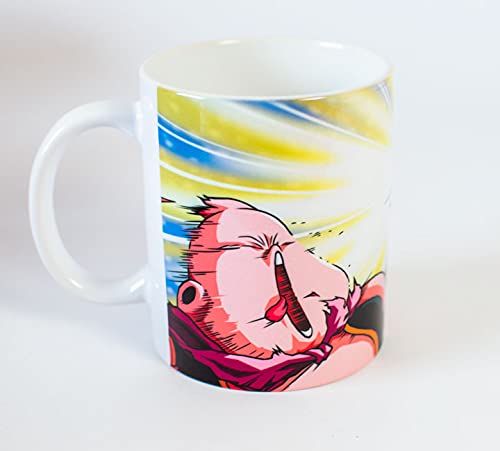 Taza Dragon Ball + llavero de madera (Magin Vegeta)