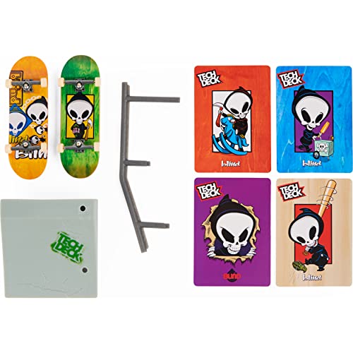 Tech Deck VS. Series – Juego de 2 Tablas de Dedo con obstáculos, Tarjetas de Truco y Accesorios (selección aleatoria con Diferentes Productos)