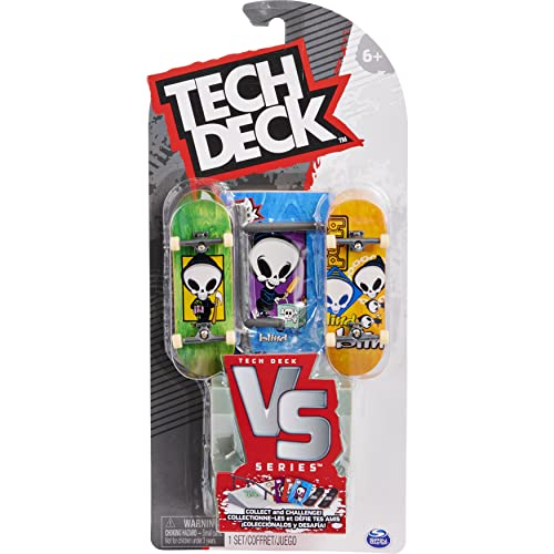 Tech Deck VS. Series – Juego de 2 Tablas de Dedo con obstáculos, Tarjetas de Truco y Accesorios (selección aleatoria con Diferentes Productos)