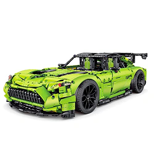 Technic Sports Car Modelo para Mercedes AMG GTR, juego de construcción de 2539 piezas compatible con LEGO Technic