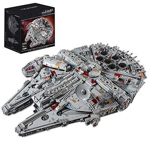 Technic Star Wars Millennium Falcon Starship Modelo MOC 12688PCS + Detalles Bloque de terminales USC restaurado Serie coleccionable compatible con otros modelos de la marca