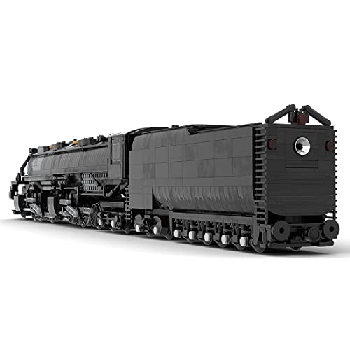 Technics Juego de Trenes con Control Remoto, 3200+ PCSechnics RC Electric Union Pacific 4014 Big Boy Juego de Bloques de construcción de Trenes de Vapor con función de Potencia, Compatible c