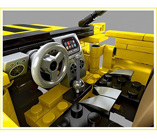 Technics Modelo de Coche Deportivo para Chevrolet Camaro, 558 Piezas Carreras superdeportivo con Retroceso, Juego construcción avanzado Adultos, Bricolaje Compatible Lego Technic